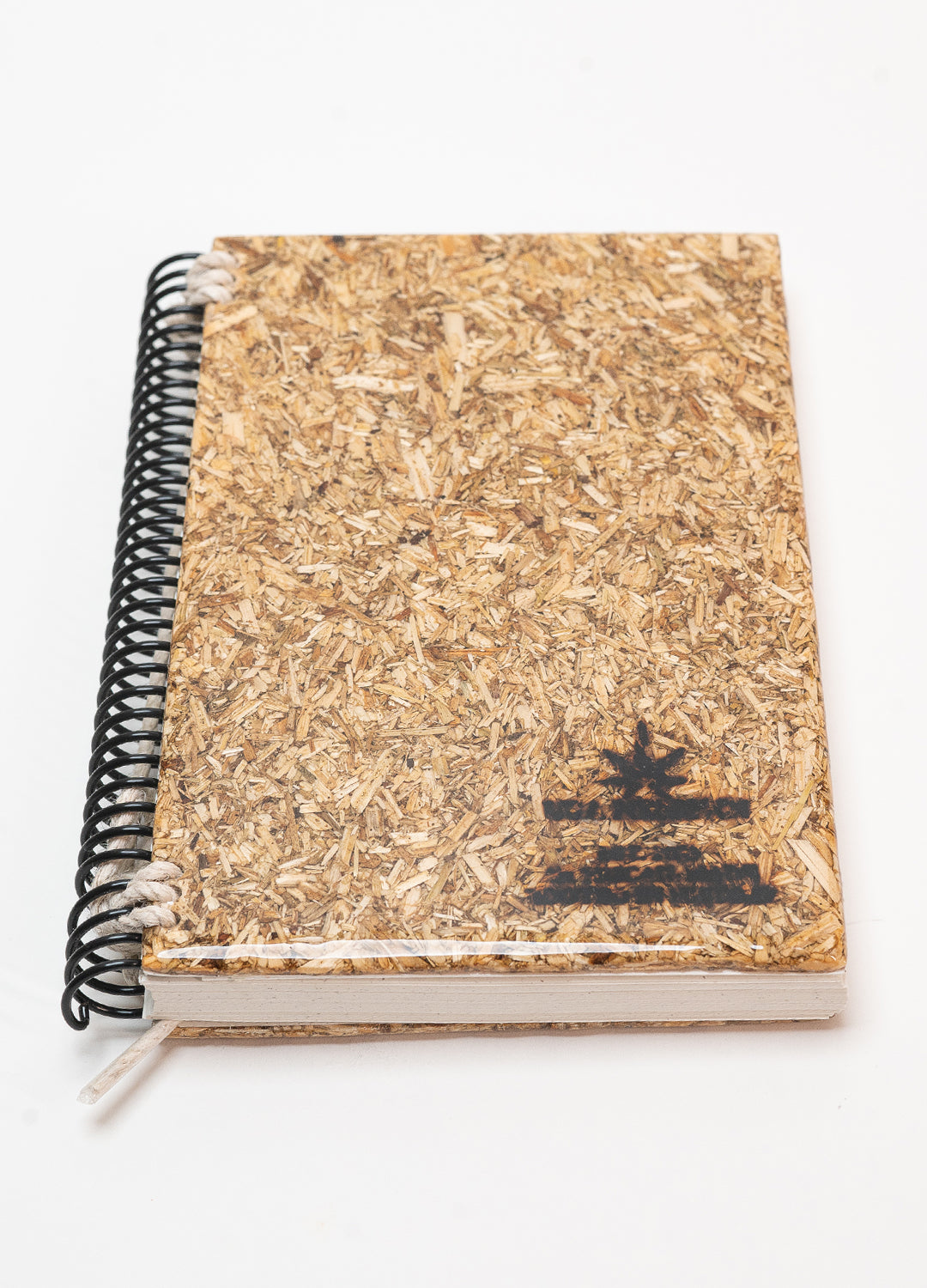 Eco-friendly journal with 1/4 inch thick hemp veneer cover for durability and style