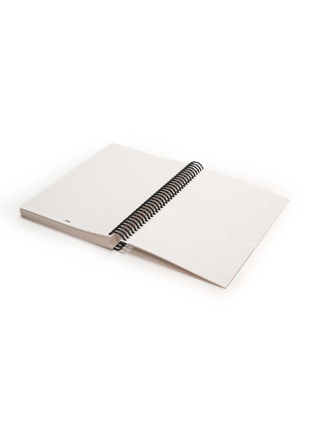 Minimalist hemp paper journal designed to inspire creativity and reflection