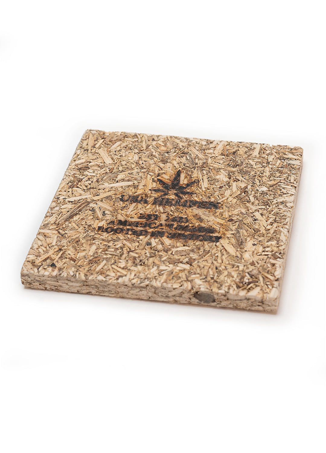 Hemp wood/board coaster